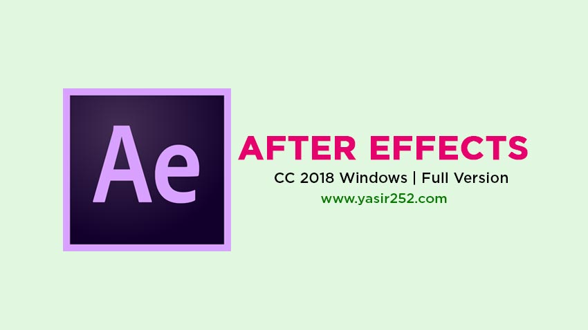 Adobe After Effects CC 2018 Full Version Download