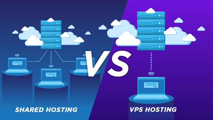 Difference Between VPS Server And Shared Hosting