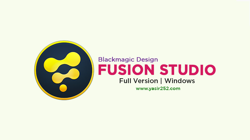 Blackmagic Design Fusion Studio 18.6  For Free Download